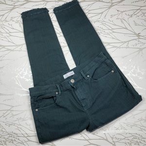 LOFT Size 28/6 Modern Skinny Teal Jeans Pants